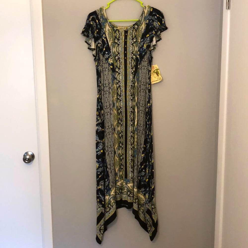 NWT ONE WORLD Hippie Dress